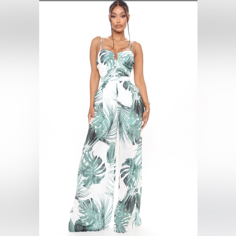 NWT Fashion Nova Barbados Babe jumpsuit 1x